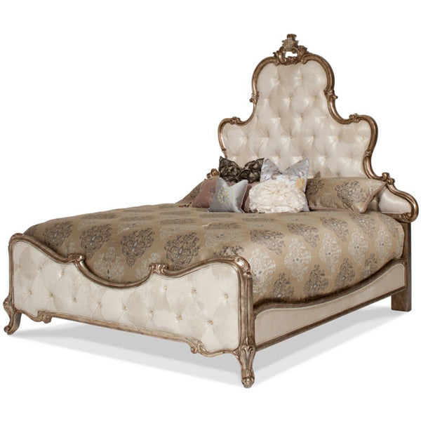 AICO Furniture - Platine de Royale Queen Panel Bed - 09000QNPL3-101