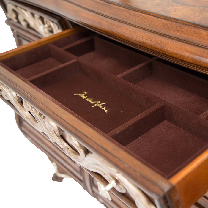 AICO Furniture - Platine de Royale Dresser and Mirror - 09050-60-229 - GreatFurnitureDeal