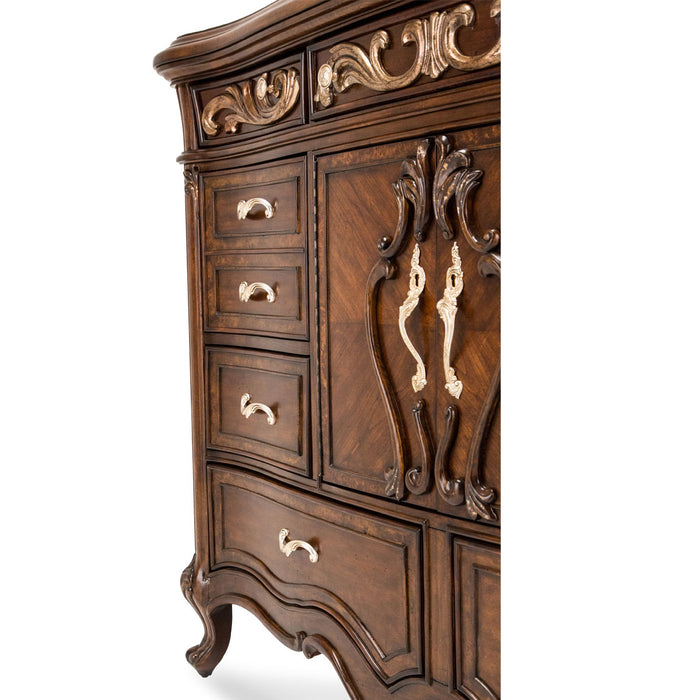 AICO Furniture - Platine de Royale Tall Dresser - 09051-229 - GreatFurnitureDeal