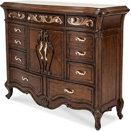 AICO Furniture - Platine de Royale Tall Dresser - 09051-229 - GreatFurnitureDeal