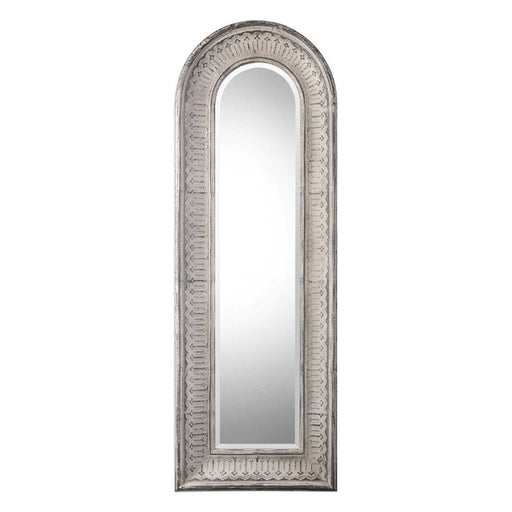 Uttermost - Argenton Aged Gray Arch Mirror - 09118 - GreatFurnitureDeal