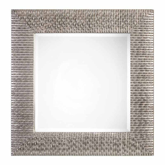 Uttermost - Cressida Distressed Silver Square Mirror - 09135