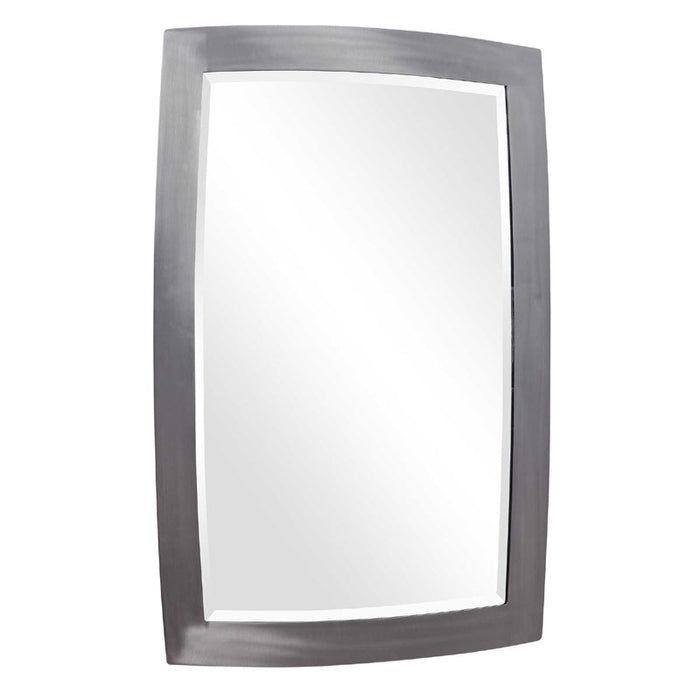 Uttermost - Haskill Brushed Nickel Mirror - 09618 - GreatFurnitureDeal