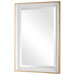 Uttermost - Gema White Mirror - 09627 - GreatFurnitureDeal