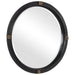 Uttermost - Tull Industrial Round Mirror - 09635