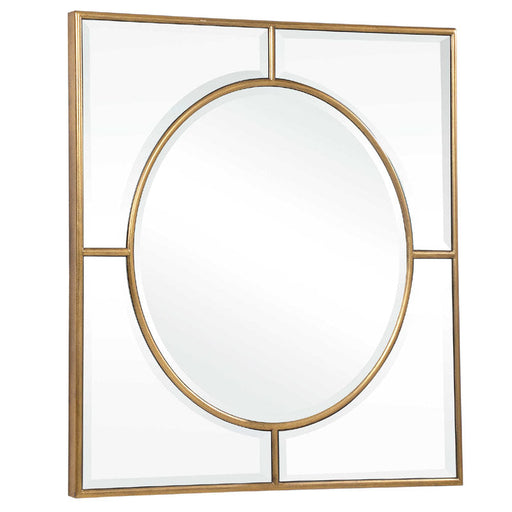 Uttermost - Stanford Gold Square Mirror - 09673