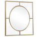 Uttermost - Stanford Gold Square Mirror - 09673 - GreatFurnitureDeal