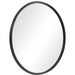 Uttermost - Aneta Black Round Mirror - 09693 - GreatFurnitureDeal
