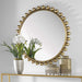 Uttermost - Cyra Gold Round Mirror - 09695 - GreatFurnitureDeal