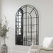 Uttermost - Grantola Black Arch Mirror - 09698 - GreatFurnitureDeal