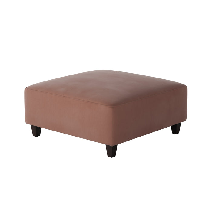 Southern Home Furnishings - Bella Rosewood 38"Cocktail Ottoman - 109-C Bella Rosewood