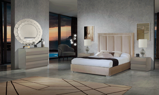ESF Furniture - Monica 5 Piece Queen Storage Bedroom Set - MONICABEDQS-5SET - GreatFurnitureDeal