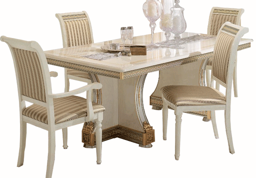 ESF Furniture - Liberty Dining Table 5 Piece Dining Room Set - LIBERTYTABLE-5SET - GreatFurnitureDeal