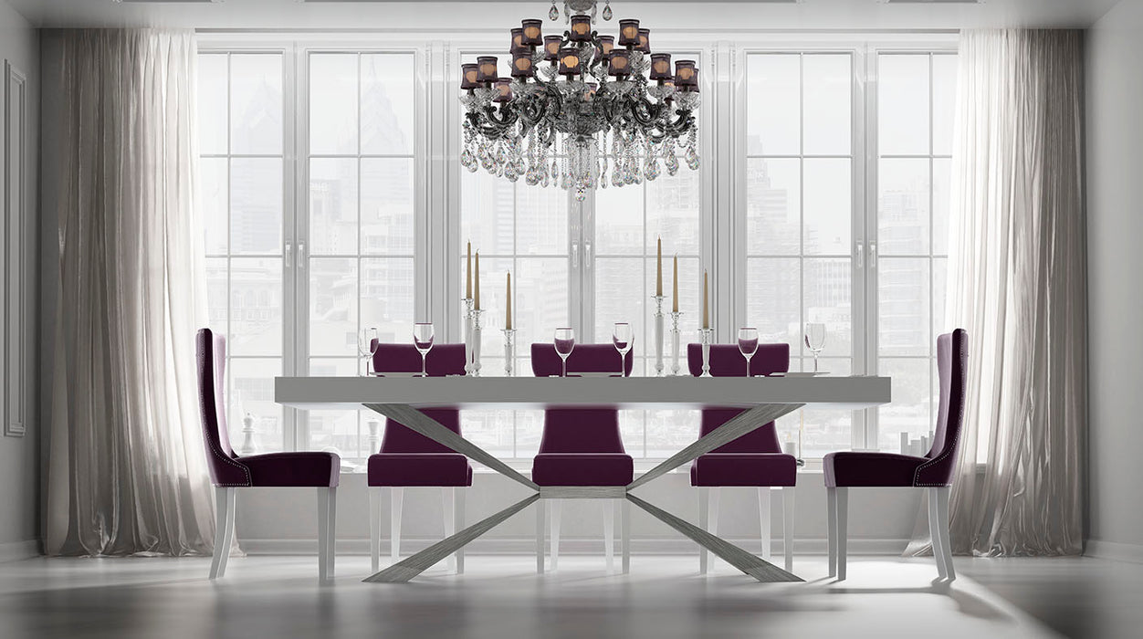 ESF Furniture - Franco Spain Enzo Dining Table 9 Piece Dining Room Set - ENZO11-9SET