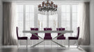 ESF Furniture - Franco Spain Enzo Dining Table 7 Piece Dining Room Set - ENZO11-7SET - GreatFurnitureDeal