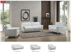 ESF Furniture - 406 Living Room 3 Piece Living Room Set in White - 406 OWHITESLC-3SET - GreatFurnitureDeal