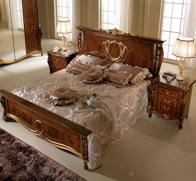 ESF Furniture - Donatello 5 Piece Queen Bedroom Set - DONATELLOBEDQ.S-5SET - GreatFurnitureDeal