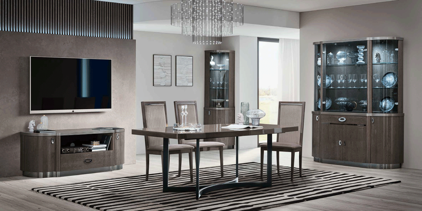 ESF Furniture - Armonia Dining Table 3 Piece Dining Room Set - ARMONIADININGTABLE-3SET