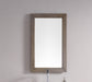 James Martin Furniture - Chicago 26" Mirror in Whitewashed Walnut - 305-M26-WWW - GreatFurnitureDeal