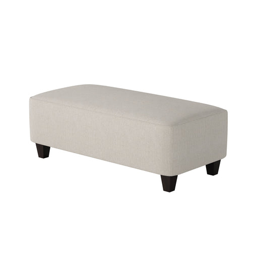 Southern Home Furnishings - Truth or Dare Salt 49"Cocktail Ottoman in Off-White - 100-C Truth or Dare Salt - GreatFurnitureDeal