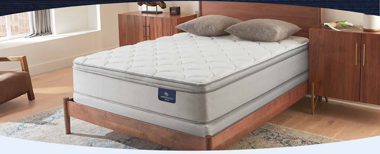 Serta Mattress - Signature Suite X Hotel One Sided 13.5" Euro Top Cal King Mattress - Signature Suite X-EURO-TOP-CAL KING - GreatFurnitureDeal