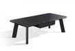 VIG Furniture - Modrest Chadwick Modern Coffee Table in Ebony & Rosegold - VGHB297D-EBN