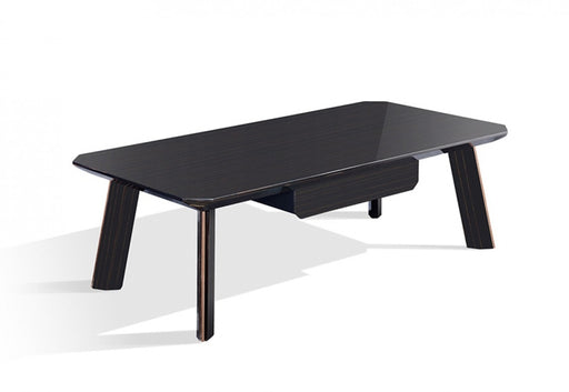 VIG Furniture - Modrest Chadwick Modern Coffee Table in Ebony & Rosegold - VGHB297D-EBN - GreatFurnitureDeal