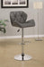 Coaster Furniture - 100426 Gray Adjustable Bar Stool Set of 2 - 100426 - GreatFurnitureDeal