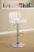 Coaster Furniture - White Adjustable Bar Stool Set of 2 - 100546 - GreatFurnitureDeal