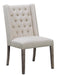 Coaster Furniture - Tufted Dining Chair in Beige (Set of 2) - 105143 - GreatFurnitureDeal