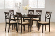 Coaster Furniture - Mix & Match Cappuccino Oval Dining Table - 100770