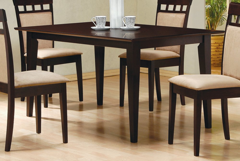 Coaster Furniture - Mix & Match Cappuccino Dining Table - 100771
