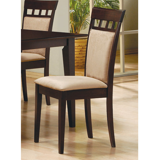 Coaster Furniture - Mix & Match 7 Piece Oval Dining Set With Cushion Back Chairs - 100770-100773-7SET