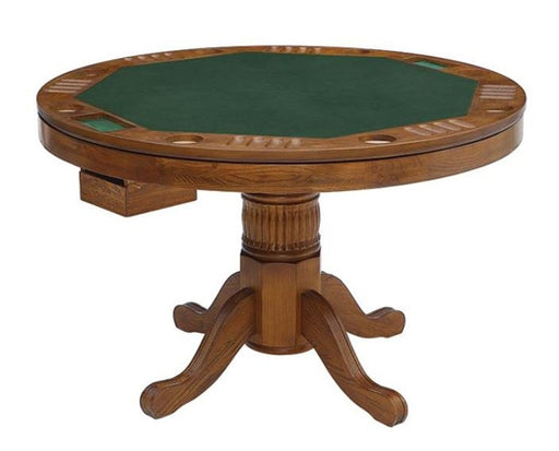 Coaster Furniture - Mitchell Oak Game Table - 100951 - GreatFurnitureDeal