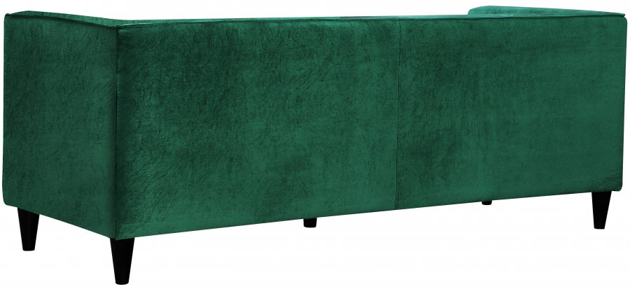 Meridian Furniture - Taylor 3 Piece Living Room Set in Green - 642Green-S-3SET - GreatFurnitureDeal