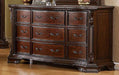 Furniture of America - Bellefonte Queen Bed in Brown Cherry - CM7277-Q