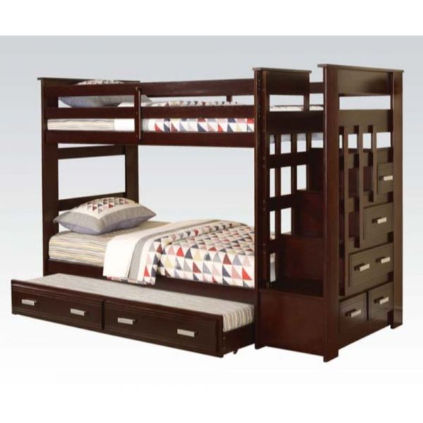 Acme Furniture - Allentown Bunk Bed in Espresso - 10170 - GreatFurnitureDeal