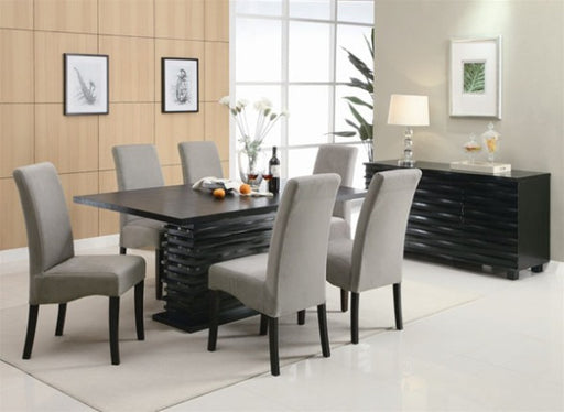Coaster Furniture - Stanton 7 Piece Dining Set in Grey