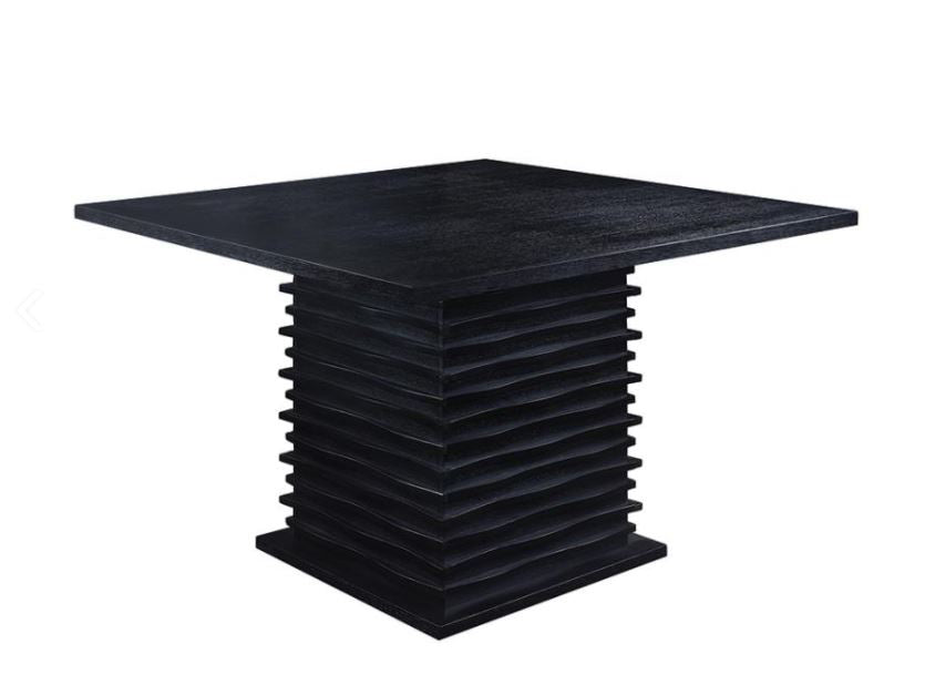 Coaster Furniture - Black Counter Height Dining Table - 102068