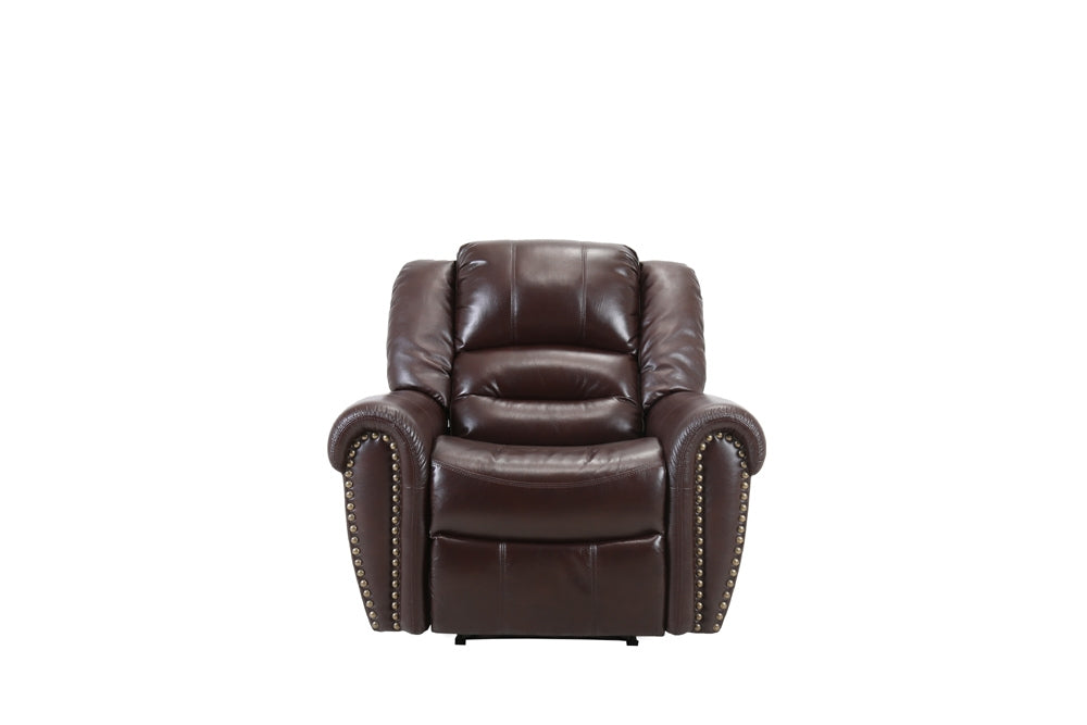 Myco Furniture - Braxton 3 Piece Living Room Set in Brown - 1026-SLC-BR - GreatFurnitureDeal