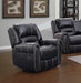 Myco Furniture - Braxton Recliner Chair in Black - 1027-C-BK