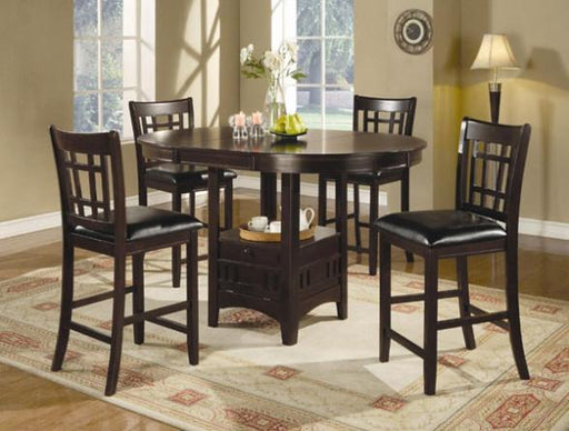 Coaster Furniture - Lavon 5 Piece Counter Height Table Set