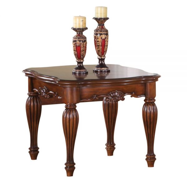 Acme Furniture -  Dreena End Table in Cherry - 10291