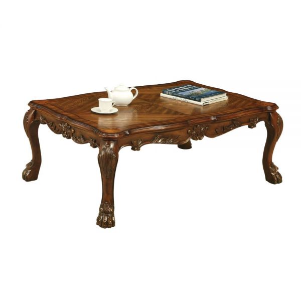 Acme Furniture - Dresden Coffee Table in Cherry Oak - 12165 - GreatFurnitureDeal