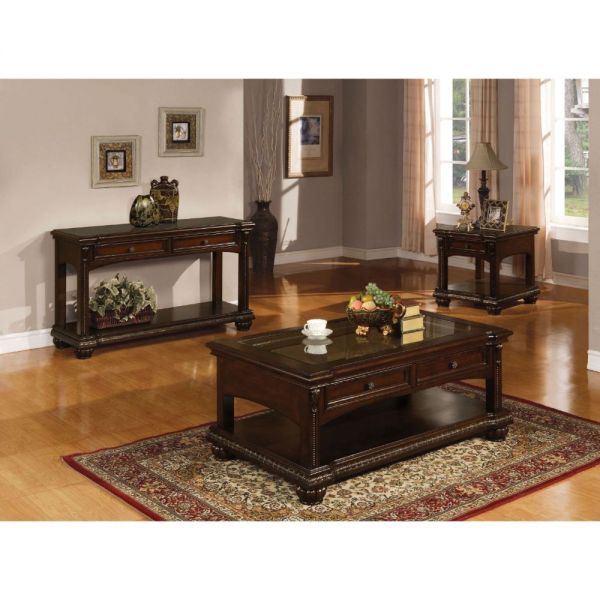 Acme Furniture - Anondale 3 Piece Occasional Table Set in Espresso  - 10322-3SET
