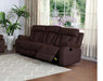 Myco Furniture - Collete 2 Piece Recliner Sofa Set in Brown - 1039-S-CL-BR - GreatFurnitureDeal