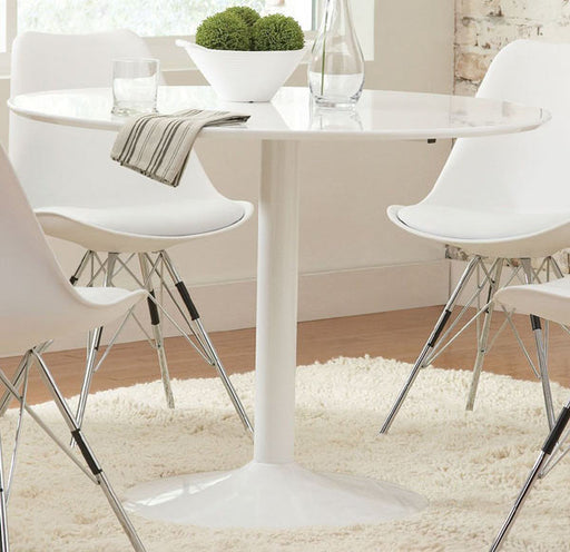 Coaster Furniture - Lowry White 5 Piece Dining Room Set - 105261-102792-5SET - GreatFurnitureDeal