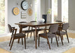 Coaster Furniture - Malone Dining Table In Dark walnut - 105351