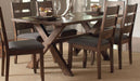 Coaster Furniture - Alston Knotty Nutmeg 8 Piece Rectangular Dining Room Set - 106381-8SET - GreatFurnitureDeal