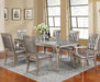 Coaster Furniture - Danette Metallic Platinum Arm Chair Set of 2 - 106473 - GreatFurnitureDeal